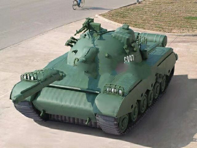 运河充气坦克战车